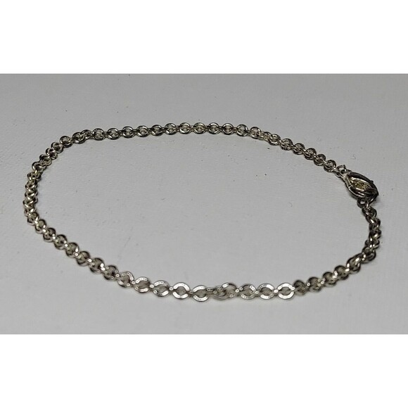 Unbranded Bracelet Cable Chain 9" inches Lobster closure - Picture 3 of 6